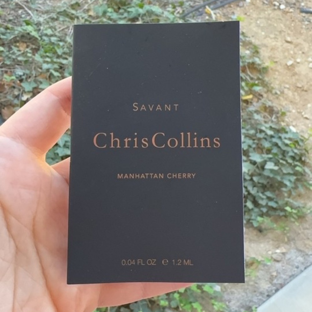 Chris Collins Savant Eau de Parfum Sample Spray .04oz, 1.2mL New in Card  PEARL